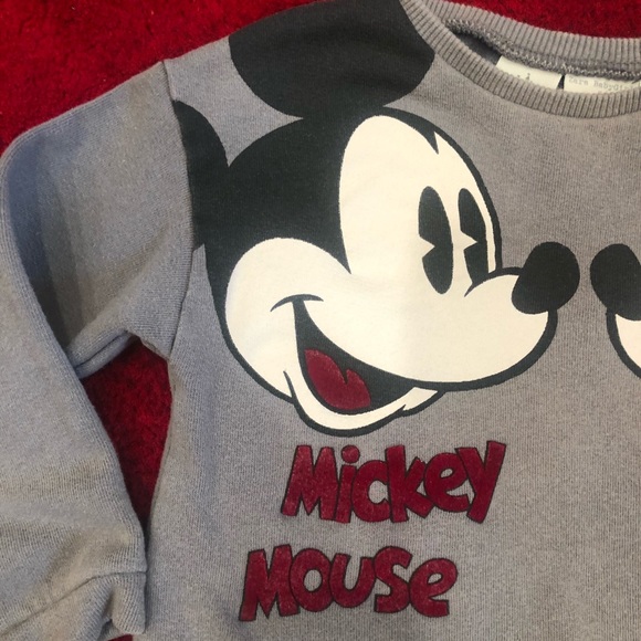 Zara Toddler Minnie Sweatshirt 3/4T - Picture 3 of 9